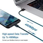 15W Fast USB Charger Plug with 2M Type C Cable