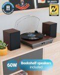 Bluetooth Vinyl Record Player with Speakers - Moto Plus