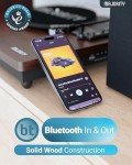 Bluetooth Vinyl Record Player with Speakers - Moto Plus