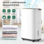 Smart 20L Home Dehumidifier with Humidity Display