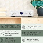 Auna Bluetooth Hi-Fi Amplifier with Remote Control