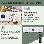 Auna Bluetooth Hi-Fi Amplifier with Remote Control