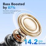 TIMU Bluetooth 5.4 Wireless Earbuds with ENC Mic