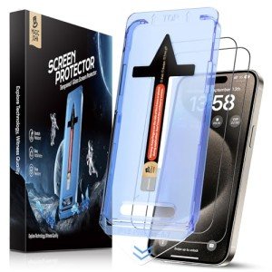 iPhone 15 Pro Max Tempered Glass Screen Protectors