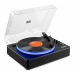 Fenton RP162LED Bluetooth Record Player with Lights