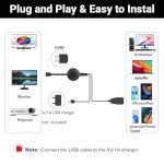 IvyH Wireless HDMI Display Adapter - 1080P Miracast Stick