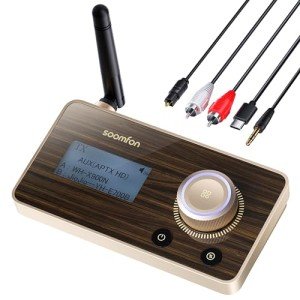 Soomfon Bluetooth 5.2 Transmitter Receiver Adapter
