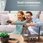 Soomfon Bluetooth 5.2 Transmitter Receiver Adapter
