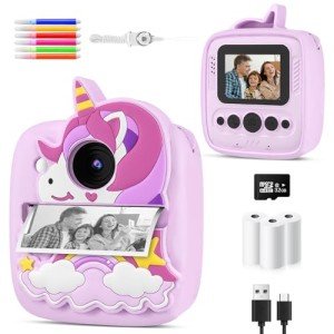 Kids Instant Print Camera for Ages 3-9