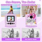 Kids Instant Print Camera for Ages 3-9