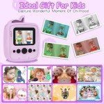 Kids Instant Print Camera for Ages 3-9