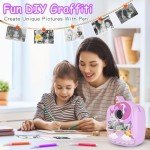 Kids Instant Print Camera for Ages 3-9