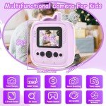 Kids Instant Print Camera for Ages 3-9