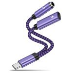 USB-C to 3.5mm Headphone and Charger Adapter