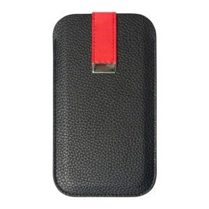 SWISSVOICE S/M510-C Smartphone Slip Case - Black/Red