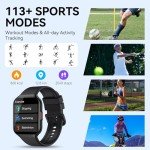 All-in-One Smart Watch for Fitness & Calls
