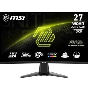 MSI 27" WQHD Curved Gaming Monitor - 180 Hz
