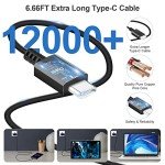 Samsung 25W Fast Charger with 6.6FT USB C Cable