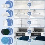 Cordless Electric Spin Scrubber with 6 Brush Heads