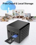 Compact 4K HD Mini Spy Camera with Storage