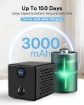 Compact 4K HD Mini Spy Camera with Storage