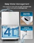 Smart Compressor Dehumidifier with Automatic Humidity Sensor