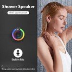 Conyat IPX7 Waterproof Bluetooth Shower Speaker