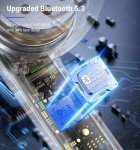 Bluetooth 5.3 Wireless Earbuds with 40H Playtime