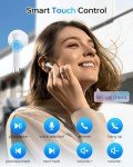 Bluetooth 5.3 Wireless Earbuds with 40H Playtime