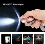 140DB Personal Alarm Keychain with LED Light - Gold