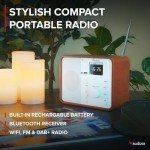 Audizio Nardo DAB Digital Radio with Bluetooth & WiFi