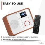 Audizio Nardo DAB Digital Radio with Bluetooth & WiFi