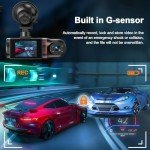 1080P Dual Dash Cam with Night Vision 32G