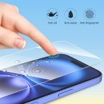 3-Pack Tempered Glass Screen Protector for iPhone 16