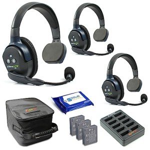 Eartec UL3S Wireless Headset Communication for 3