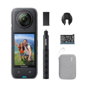 Insta360 X4 8K Waterproof 360 Action Camera Bundle