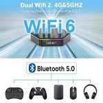 Android 12 TV Box, 4GB RAM, 64GB Storage