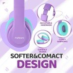 JoySpark Kids Wireless Bluetooth Headphones - Purple