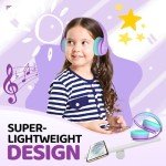 JoySpark Kids Wireless Bluetooth Headphones - Purple