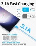 5-Pack Fast Charging USB C Cable Set
