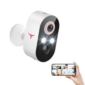 FISHBOT 1080P Wireless Indoor/Outdoor Security Camera