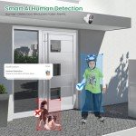FISHBOT 1080P Wireless Indoor/Outdoor Security Camera