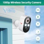 FISHBOT 1080P Wireless Indoor/Outdoor Security Camera
