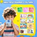 HiMont Kids Instant Print Camera with Accessories - Blue