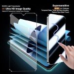 HuiYouMY 2-in-1 Clear Case with Screen Protector