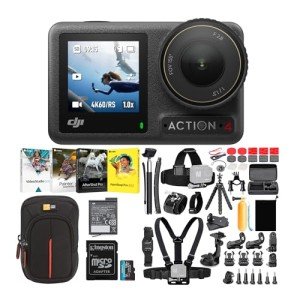 DJI Osmo Action 4 Camera Bundle - 1/1.3 Sensor