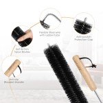 Flexible 80CM Radiator Cleaning Brush with Handle