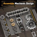 Metal Fidget Chain Spinner Toy for All Ages