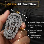 Metal Fidget Chain Spinner Toy for All Ages