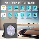 Gueray All Region DVD Player with Bluetooth & Remote